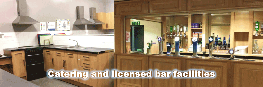 View of Catering Kitchen and Licensed Bar Facilities