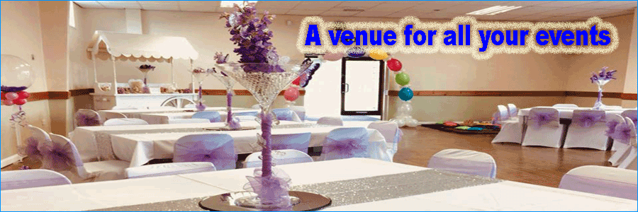 View of Function Room Set Out for A Wedding - A Venue for All Your Events