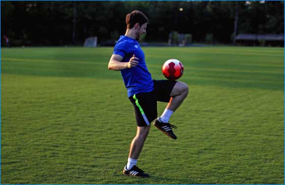 Football player at Rockingham